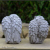 Resting Angels Pair Small Garden Statue