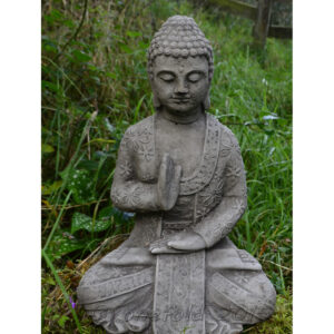 Meditating Welsh Buddha Statue