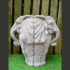Large Elephant Pot Stone Planter Garden Ornament