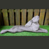 Moon Gazing Hare - reclining Garden Ornament