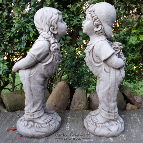 Jack and Jill Garden Statue Large