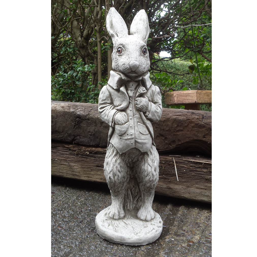 Peter Rabbit Garden Ornament Large, Peter Rabbit Garden Statue Uk