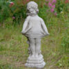 Shy Girl Statue Garden Ornament