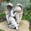 Sleeping Angel Garden Ornament Statue