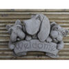 Welcome Dog Wall Plaque25