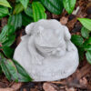 Small Welcome Frog Garden Ornament Statue