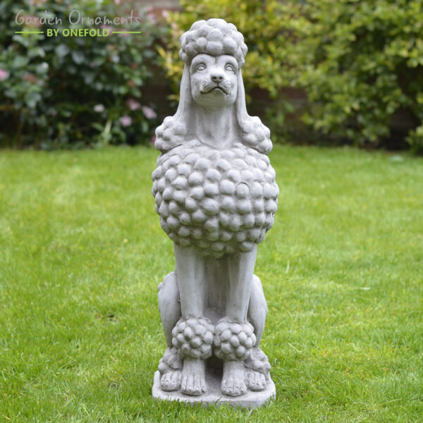 Sitting-Show-Poodle-Garden-Statue