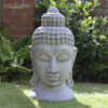 Large Buddha Head Stone Statue