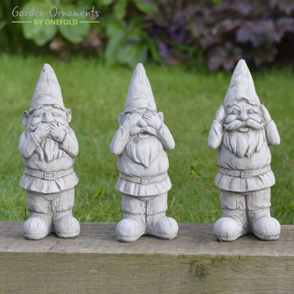 Wise Gnome Garden Statues