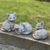 Cat Kittens Garden Ornament