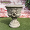 Lion Head Garden Urn
