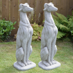 Life Size Greyhound Pair